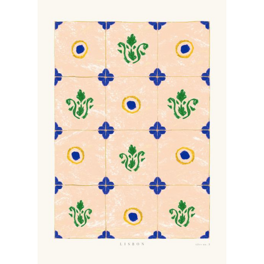 Poster - Lisbon Tiles 30x40cm