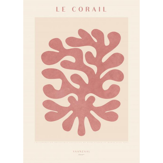 Poster - Le Corail II 50x70