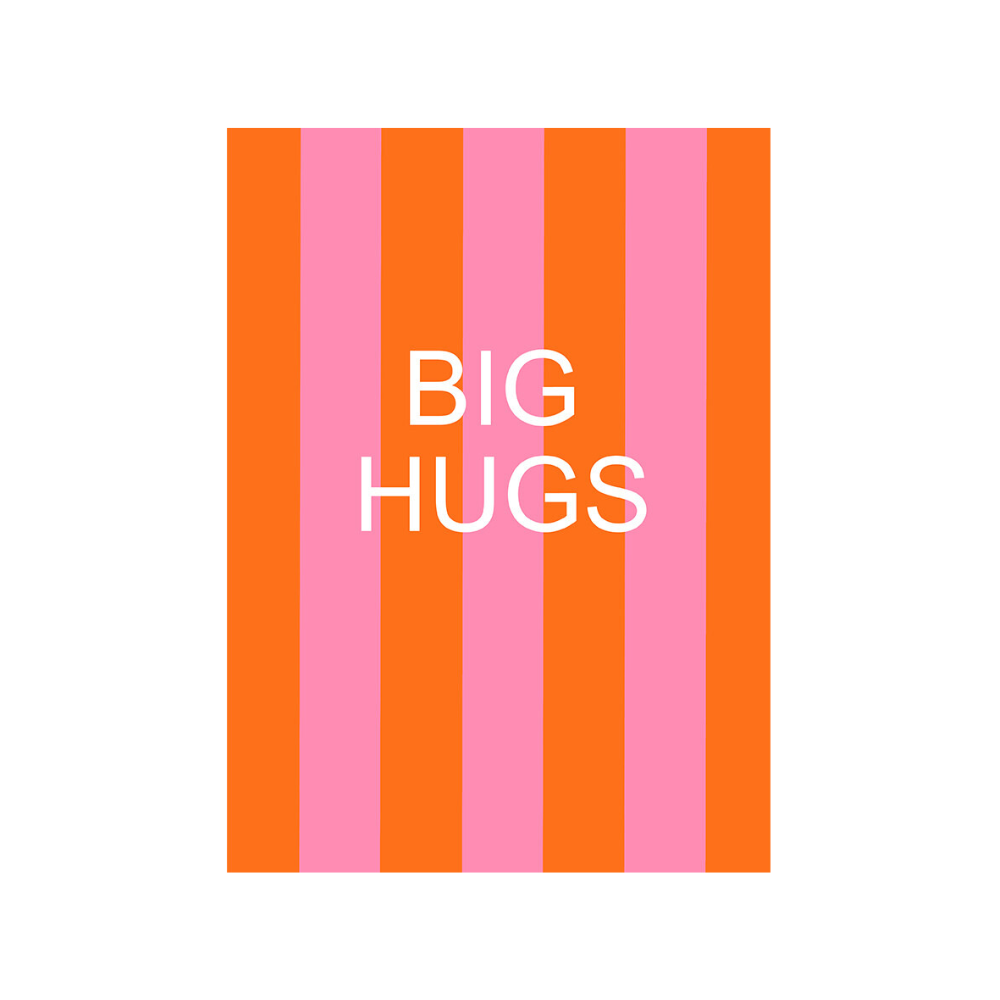 Interieurposter - Big Hugs