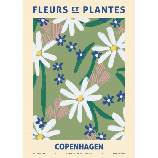 Poster - Fleurs et Plantes CPH 30x40cm