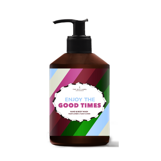 The Gift Label | Hand en Body Wash | Enjoy The Good Times