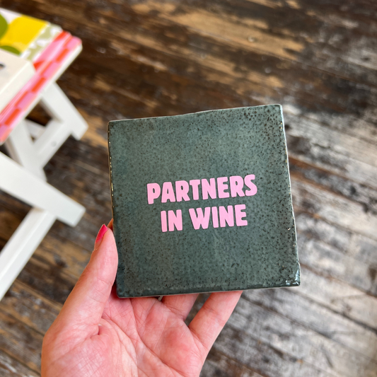 Tegeltje - Partners in wine